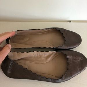 Chloe “Lauren” ballet flat - gently worn